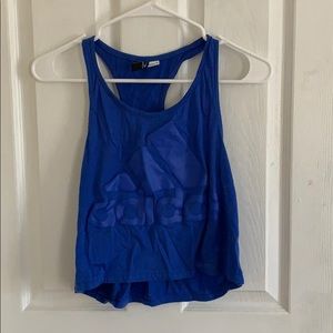 Adidas racerback crop tank